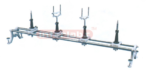 OPTICAL BENCH, DOUBLE METAL ROD